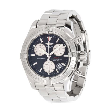 breitling black colt|pre owned breitling colt.